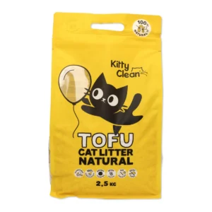 KittyClean tofu kassiiliiv / Naturaalne / 2.5kg